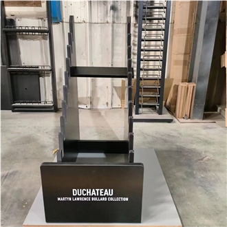Customizable MDF Display Rack With Multi - Tiered Structure