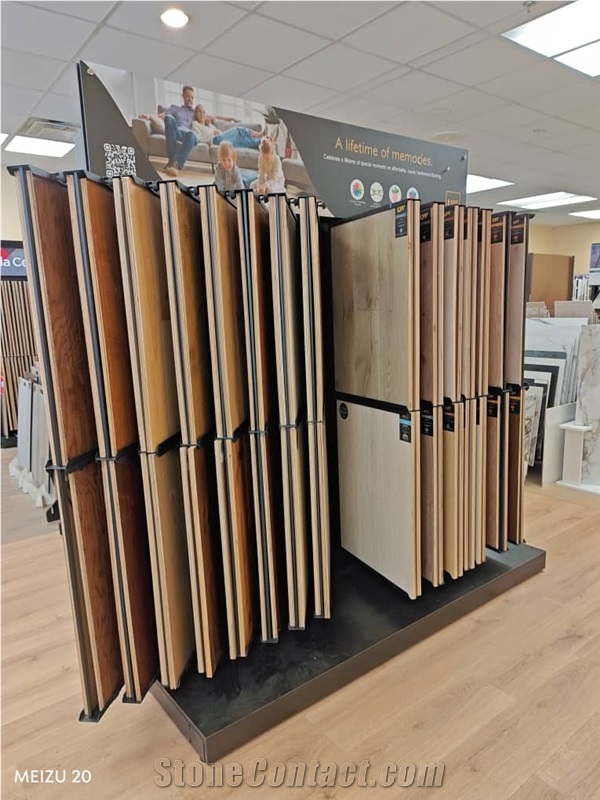 Eco - Friendly Flooring Sample Display Unit
