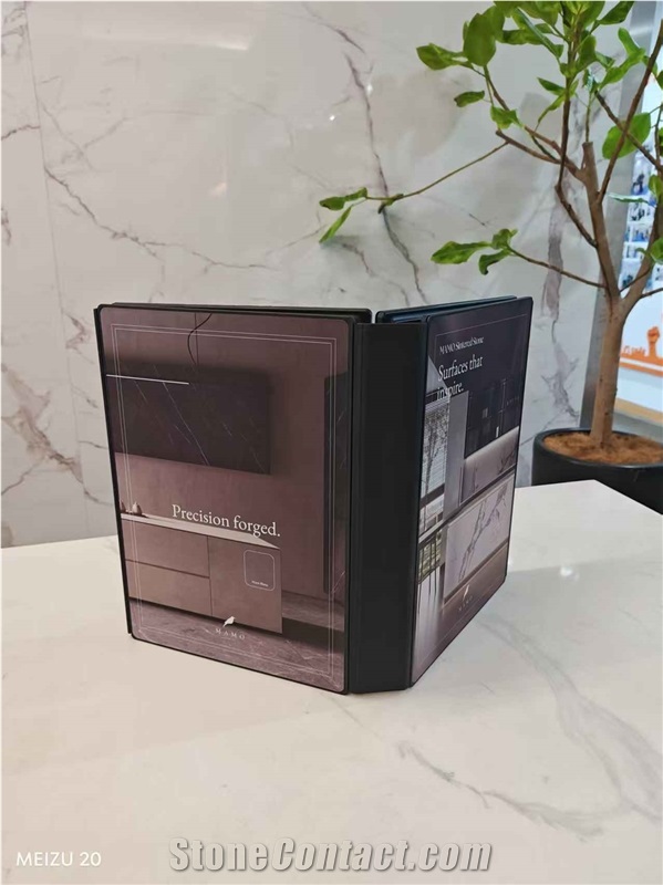Foldable Plastic Sample Album With Customizable Layout