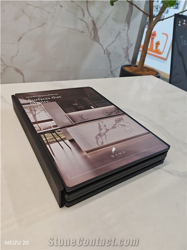 Foldable Plastic Sample Album With Customizable Layout