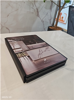 Foldable Plastic Sample Album With Customizable Layout