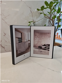 Foldable Plastic Sample Album With Customizable Layout