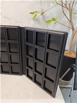 Foldable Plastic Sample Album With Customizable Layout