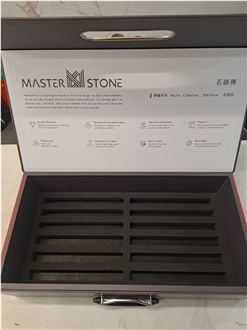 High - End Branded Sample Display Box With Customizable Foam