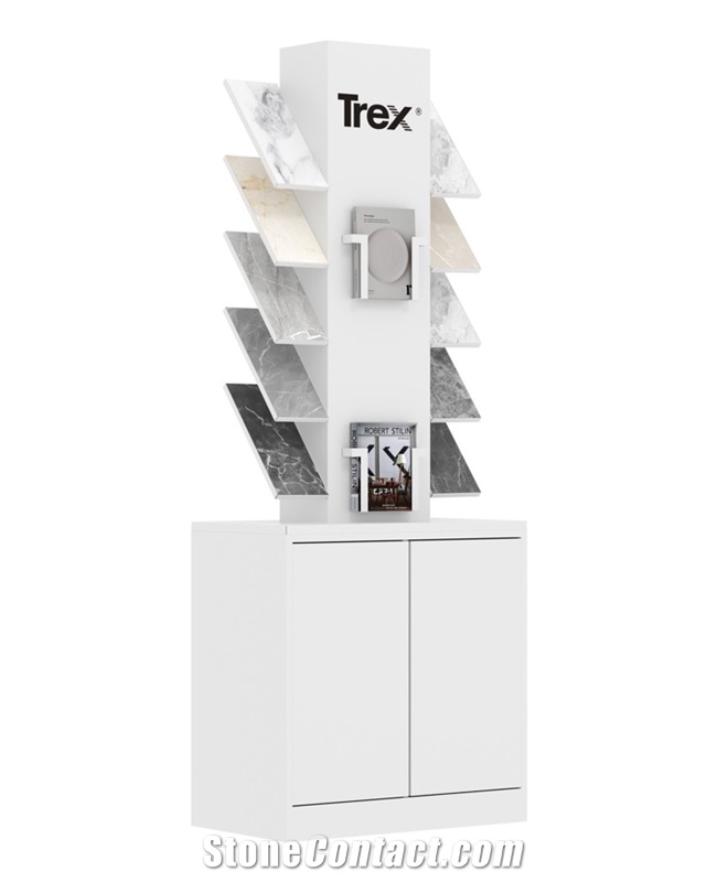 Multi-Functional Stone Display Rack