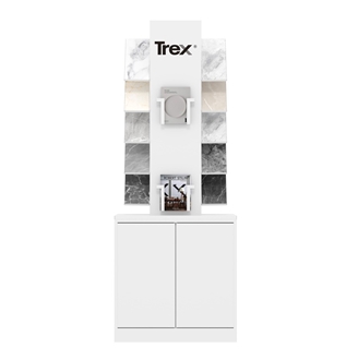 Multi-Functional Stone Display Rack