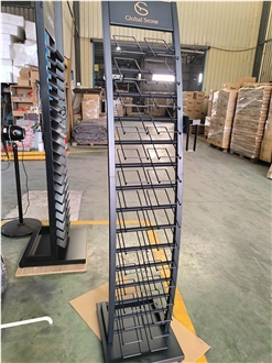 Vertical Stone Sample Display Stand