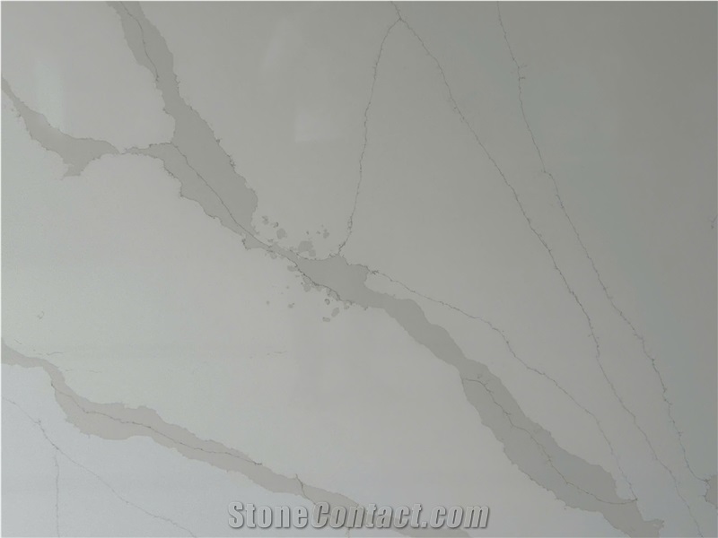Calacatta Garnet Quartz Slabs