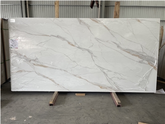White Louis King Sintered Stone Slabs