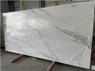 White Louis King Sintered Stone Slabs