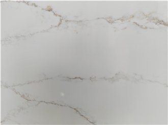 Calacatta Slim Gold Glossy 12Mm And 15Mm Quartz Slabs