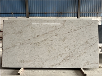 Taj Mahal Quartz, Engineered Stone Polished 20Mm 30Mm Solid Surface Slabs