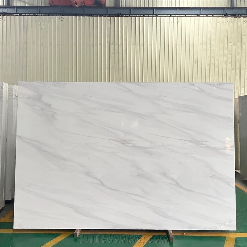 Calacatta White Quartz Stone Slabs