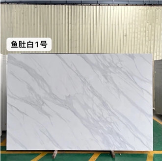 Calacatta White Quartz Stone Slabs