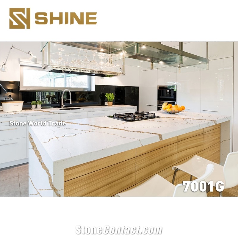 Engineered Quartz Slab Modern Design Solid Surface Slabs