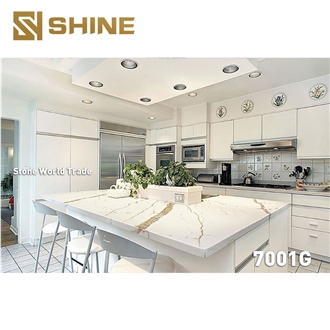 Engineered Quartz Slab Modern Design Solid Surface Slabs