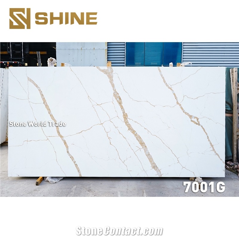 Engineered Quartz Slab Modern Design Solid Surface Slabs