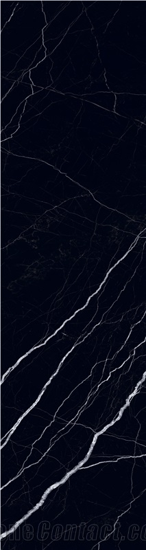 Nero Marquina Black Sintered Stone Slabs 1.5 Cm