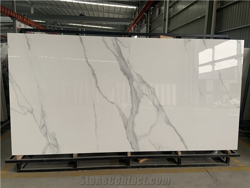 Alpine White Sintered Stone Slabs