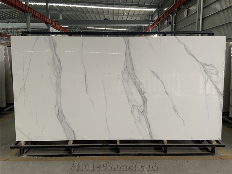 Alpine White Sintered Stone Slabs