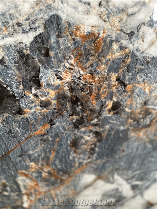 Amazon Peacock Blue Sintered Stone Slabs