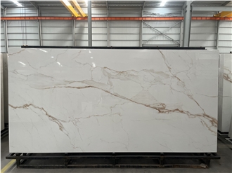 Calacatta Gold Slabs Fine Vein Sintered Stone Slabs
