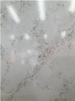 Calacatta Quartz Surfaces Multicolor Veins Quartz Slabs