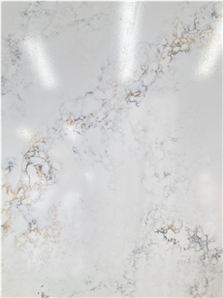 Calacatta Quartz Surfaces Multicolor Veins Quartz Slabs