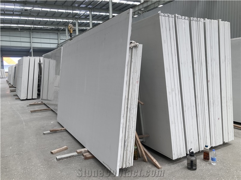 Calacatta Quartz Surfaces Multicolor Veins Quartz Slabs