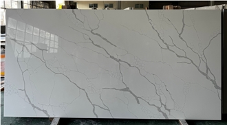 Engineered Calacatta Quartz Slabs