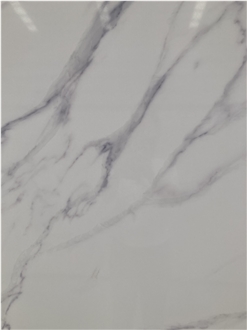Engineered Calacatta Quartz Slabs