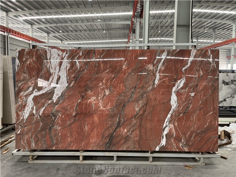 Guifei Red Sintered Stone Slabs