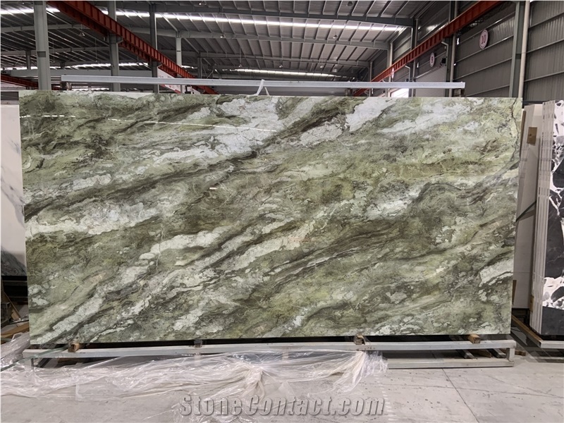 Ireland Green Sintered Stone Slabs