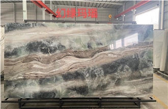 Magic Green Agate Sintered Stone Slabs