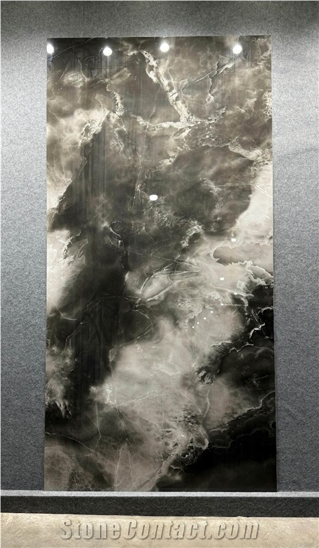 Moyun Black Jade Sintered Stone Slabs