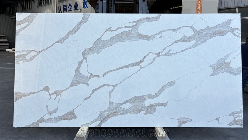 Sahara Gold Vein Quartz Slabs