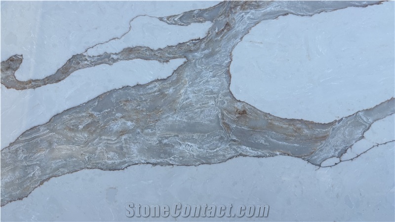 Sahara Gold Vein Quartz Slabs