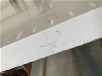 Super White Calacatta Quartz Slabs