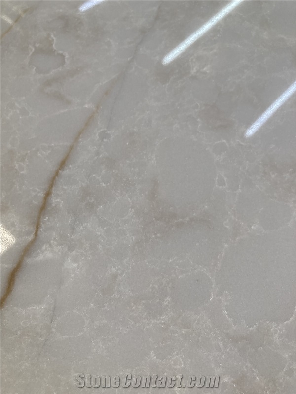 Taj Mahal Full Body Quartz Slabs