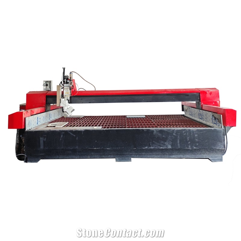 5 Axis CNC Precision Accurate High Pressure Stone Slab Waterjet Cutter