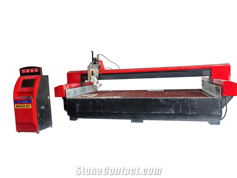 5 Axis CNC Precision Accurate High Pressure Stone Slab Waterjet Cutter