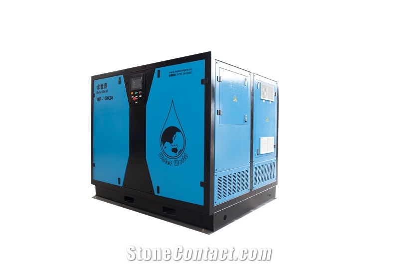 1500 Bar Water Jet Blast Machine For Stone Cleaning, Texturing, Roughness