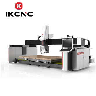 4 Axis CNC Bridge Saw 4+1 Granite And Marble Stone Cutting Machine
