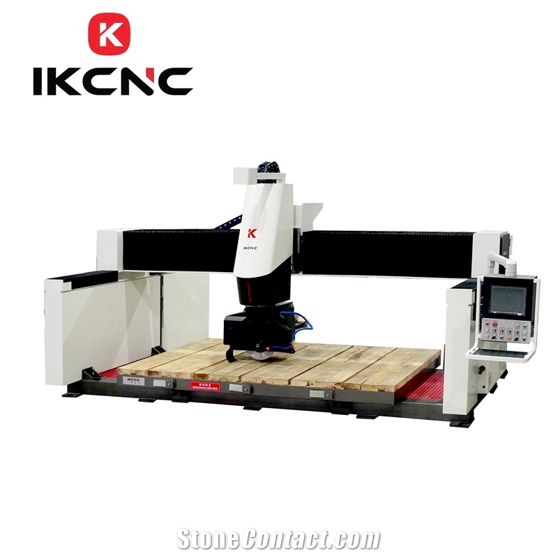 5 Axis Bridge Cutting Machine CNC Bridge Saw IKCNC-3520-700