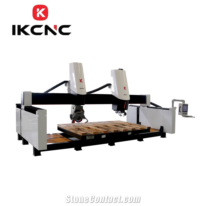 Cutting And Edging CNC Work Center Industrial Stone Cutting Machine