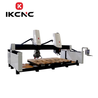 Cutting And Edging CNC Work Center Industrial Stone Cutting Machine