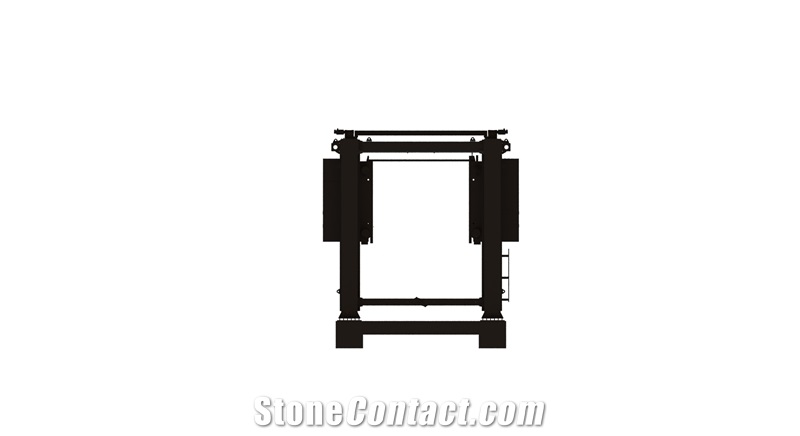 Economical Ultra-Fine Line Stone Multi Wire Saw Cutting Machine