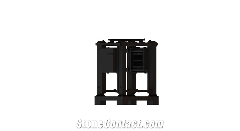 Economical Ultra-Fine Line Stone Multi Wire Saw Cutting Machine