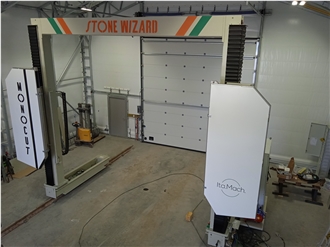 Stonewizard Monocut Single Wire Block Squaring Machine