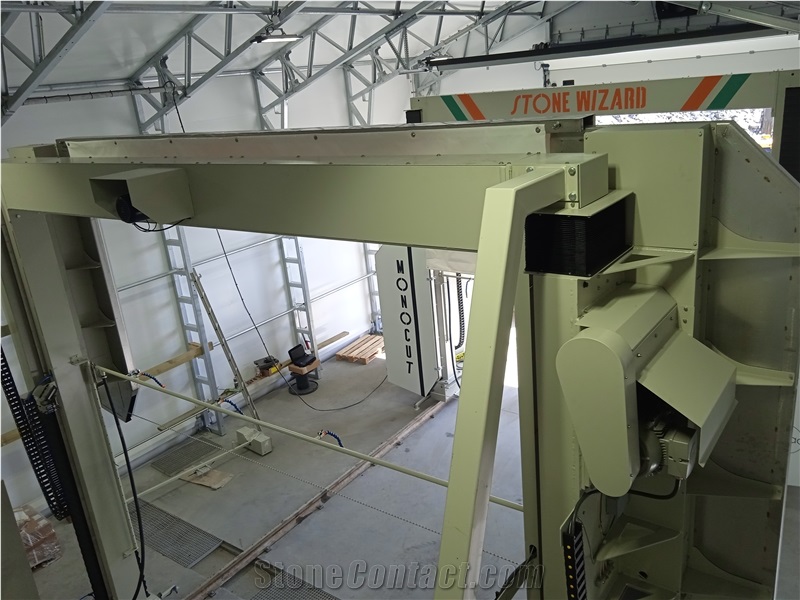 Stonewizard Monocut Single Wire Block Squaring Machine